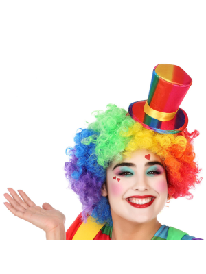 Comprar Chistera Arcoiris Mini con Diadema - Sombreros