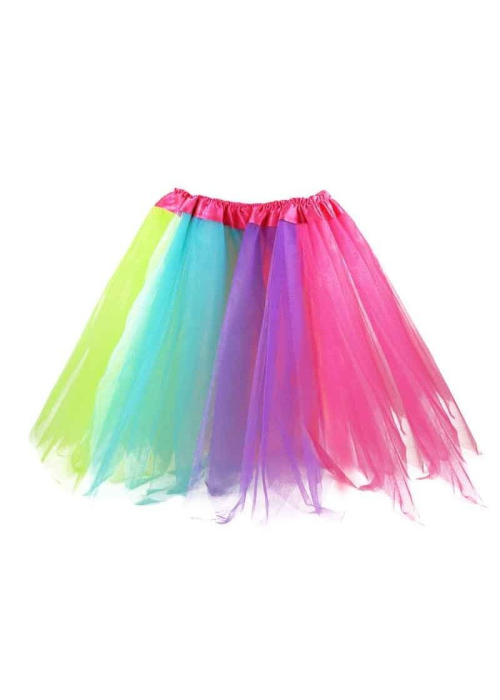 Comprar Tutu Blanco y Negro 30cms - Faldas y Pantalones