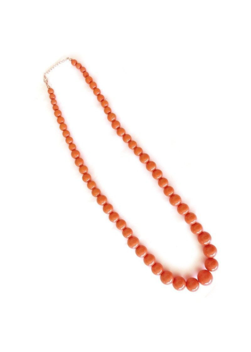 Collar de Sevillana Grande Naranja - Pendientes, Collares y Pulseras