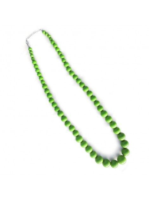 Collar de Sevillana Grande Verde - Pendientes, Collares y Pulseras