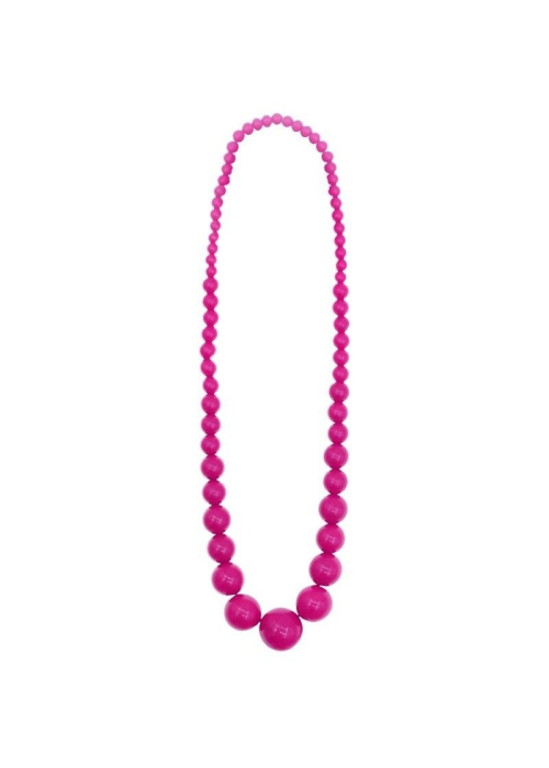 Collar de Sevillana Grande Fucsia - Pendientes, Collares y Pulseras