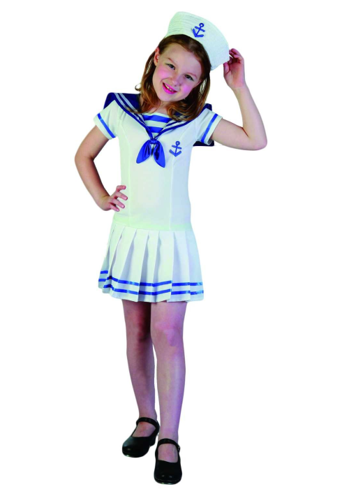 Disfraz de Marinera Infantil - Disfraces de Marinera para Niña