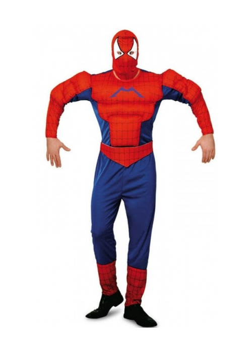 Disfraz de Spider Heroe Musculoso - Disfraces de Superheroes para Hombre