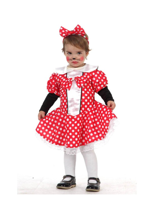 Disfraz de Ratita Minnie Bebe - Disfraces de Animales Bebes