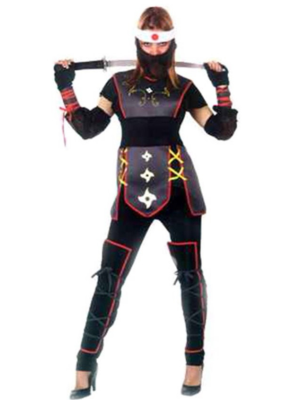 Fantasia de Ninja Mulher