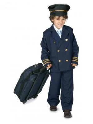Disfraz de Piloto de Aviacion Infantil - Disfraces Pilotos y Azafatas Infantiles