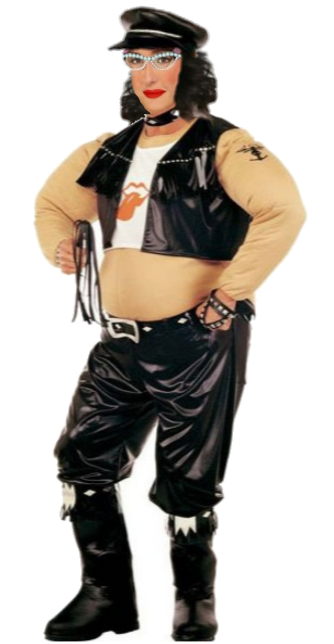 Comprar Disfraz de Motera gorda Disfraces despedida soltera