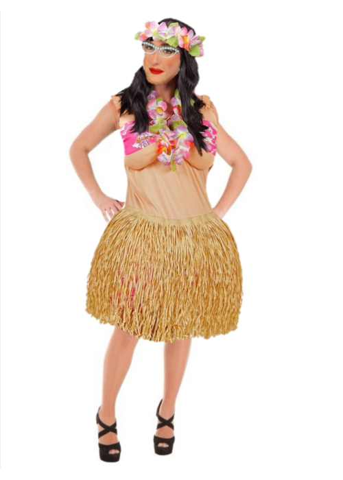 Vestit de Hawaii Greix