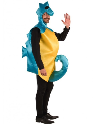 Disfraz de Caballito de Mar Azul - Disfraces de Animales