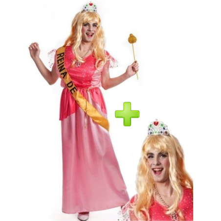 Mozorro Princess Gizon bat, peluka