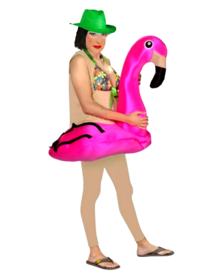 Disguise of a Tourist flamenco