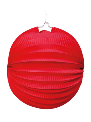 Farol Esferico Rojo - Guirnaldas