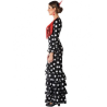 Vestit de Sevilla Negre amb el Blanc Lunar