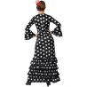 Vestit de Sevilla Negre amb el Blanc Lunar