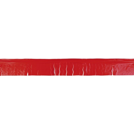 Guirnalda de Flecos de Plastico Roja - Guirnaldas