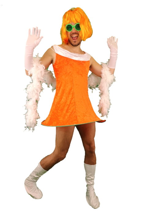 Disfraz de Drag Queen Calabaza - Disfraces Despedida Soltero