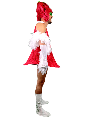 Disfraz de Drag Queen Fresa - - Disfraces Despedida Soltero