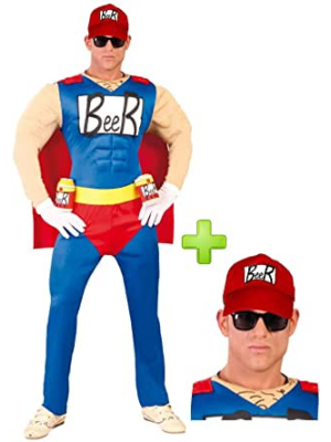 Disfraz de Beerman con Gorra - SuperhÃ©roes y Comic