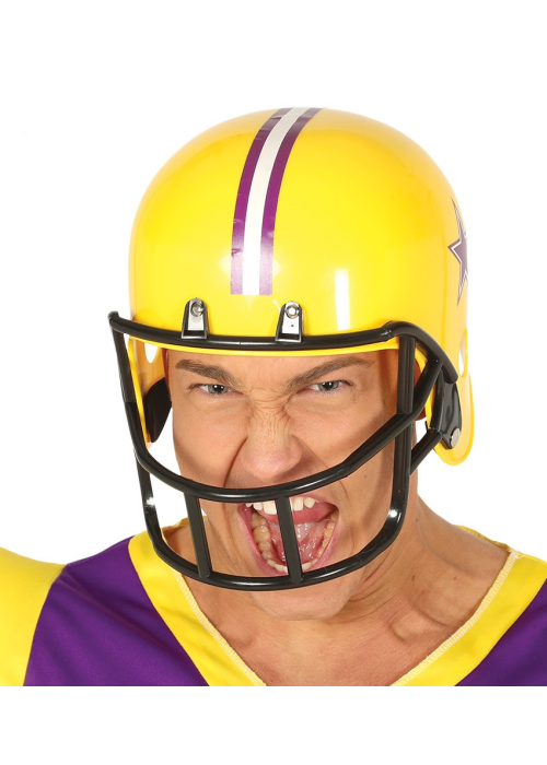 Casco Rugby Amarillo - Complementos de Deporte