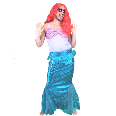 Disfraz de Sirena Hombre - Disfraces Despedida Soltero