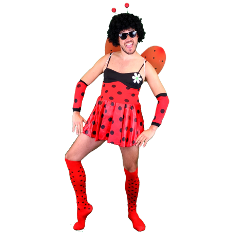 Disfraz de Bicho Mariquita  - Disfraces despedidas de soltero - Disfraces Despedida Soltero