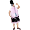 Disfraz de Botella de Ginebra Rosa - Disfraces Despedida Soltera