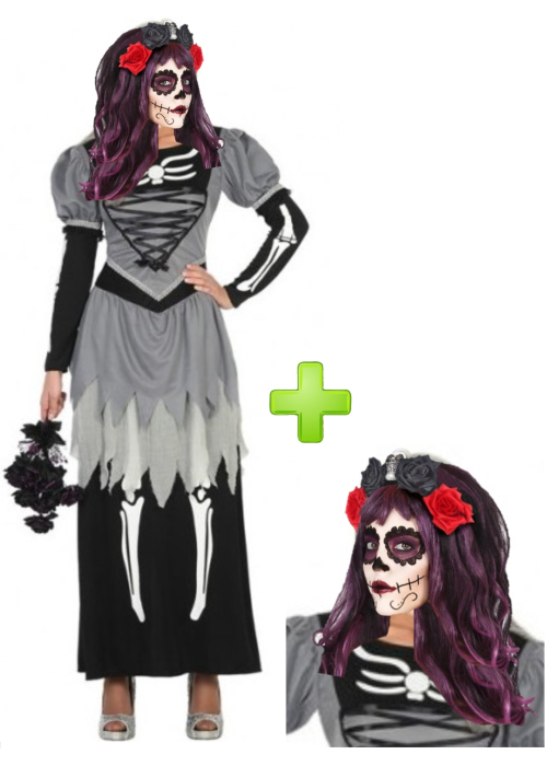 Mozorro Catrina Andregaia Hezurrak Grisa