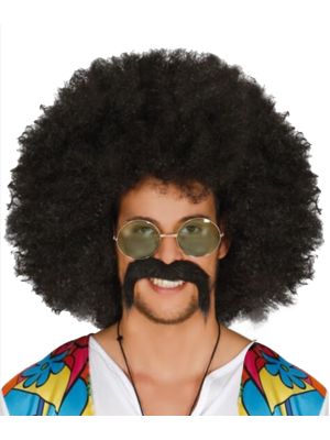 Peluca Afro Negra - Pelucas
