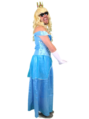 Disfraz de Princesa hombre azul - Disfraces Despedida Soltero