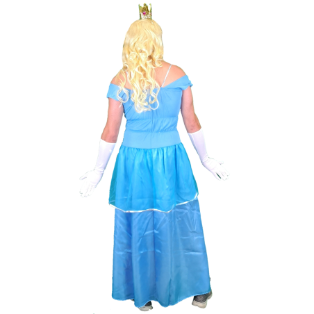 Disfraz de Princesa hombre azul - Disfraces Despedida Soltero
