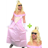 Disfraz de Princesa Hombre Rosa Claro