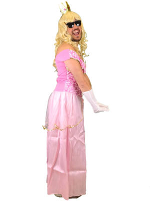 Disfraz de Princesa Hombre Rosa Claro