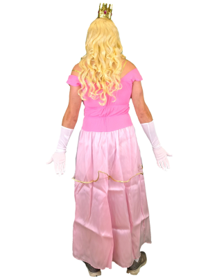 Disfraz de Princesa Hombre Rosa Claro