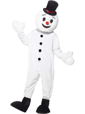 Comprar Disfraz de Muñeco de Nieve Mascota - Disfraces Navideños Adultos