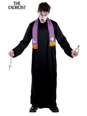 Comprar Disfraz de Cura El Exorcista - HALLOWEEN