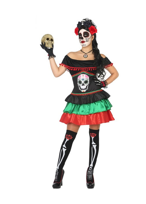 Mozorro Catrina Labur Skull