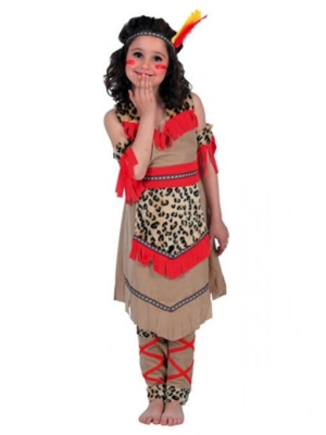 Disfraz de India Tomahawk Infantil - Disfraces de Indios Infantiles