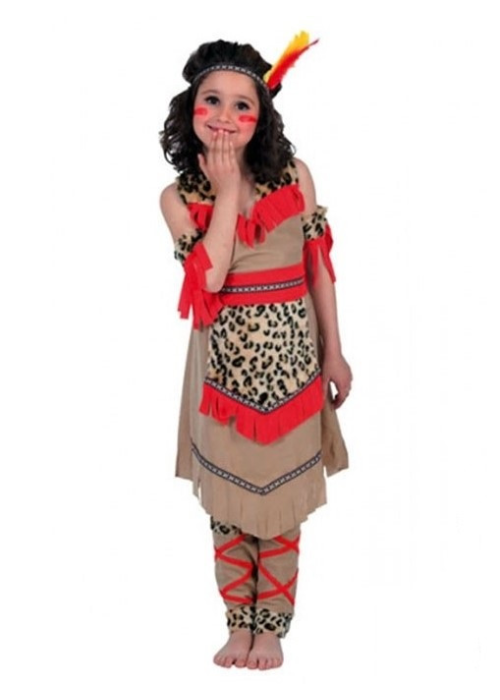 Disfraz de India Tomahawk Infantil - Disfraces de Indios Infantiles