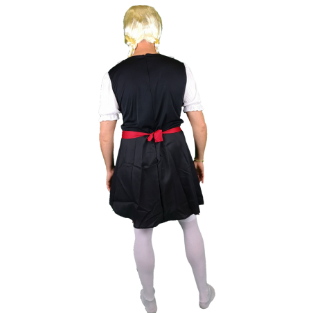 Disfraz de Tirolesa Negra para Hombre - Disfraces Despedida Soltero