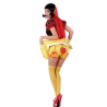 Disfraz de Princesa de lasn Nieves con Culotte - Disfraces de Princesas y Principes