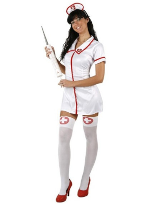 Disfraz de Enfermera Corazones - Disfraces de Medicos y Enfermeras para Mujer