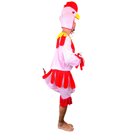 Disfraz de Gallina Rosa para hombre - Disfraces Despedida Soltero