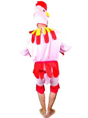 Disfraz de Gallina Rosa para hombre