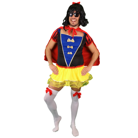 Disfraz de Princesa Nieves Hombre - Disfraces de Mujer para Hombre