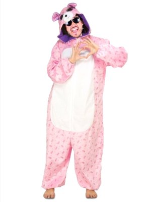 Disfraz de Oso Amoroso Rosa - Disfraces Despedida Soltero