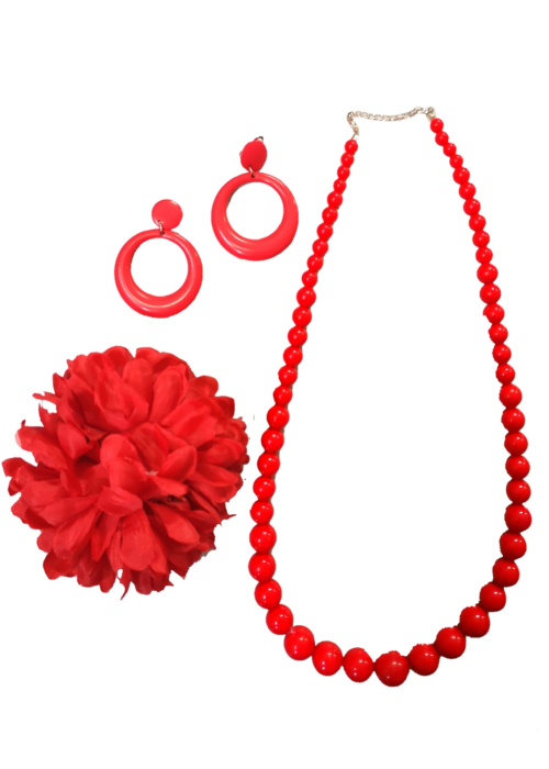 Set de Sevillana Rojo adulto