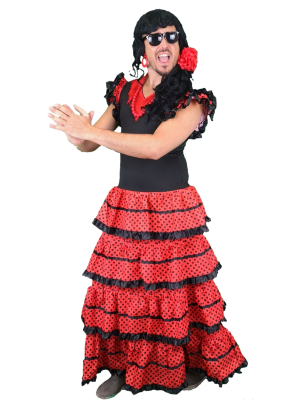 Disfraz de Sevillana Hombre La Lola