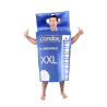 Disfraz de Caja de condones - DESPEDIDAS DE SOLTERO Y SOLTERA