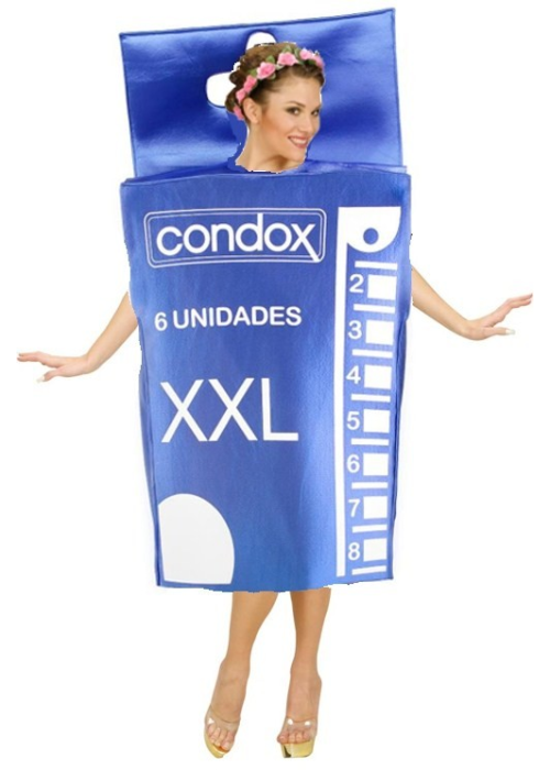 Disfraz de Condoncita - Originales y Divertidos