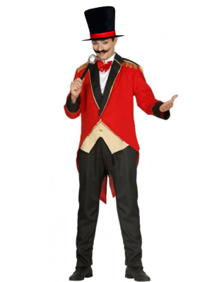 Comprar Disfraz de Presentador de circo con chistera - Packs Disfraces de Circo